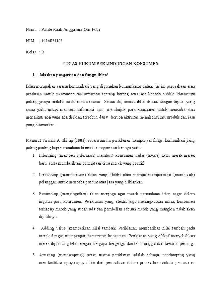 Fungsi Iklan | PDF