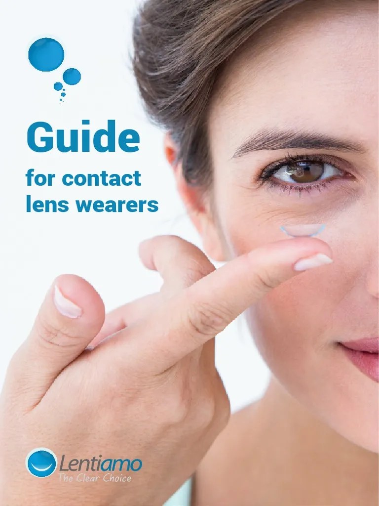 Guide for contact lens wearers Contact Lens Lens (Optics)