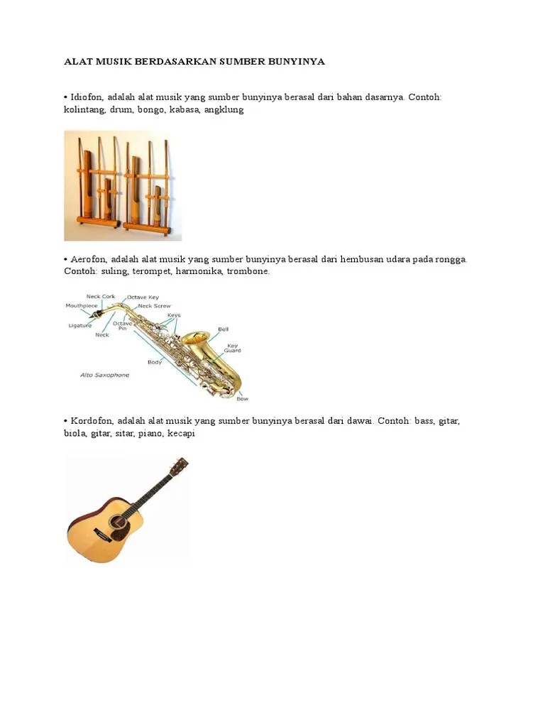 Alat Musik Yang Sumber Bunyinya Dari Dawai Pembahasan Soal