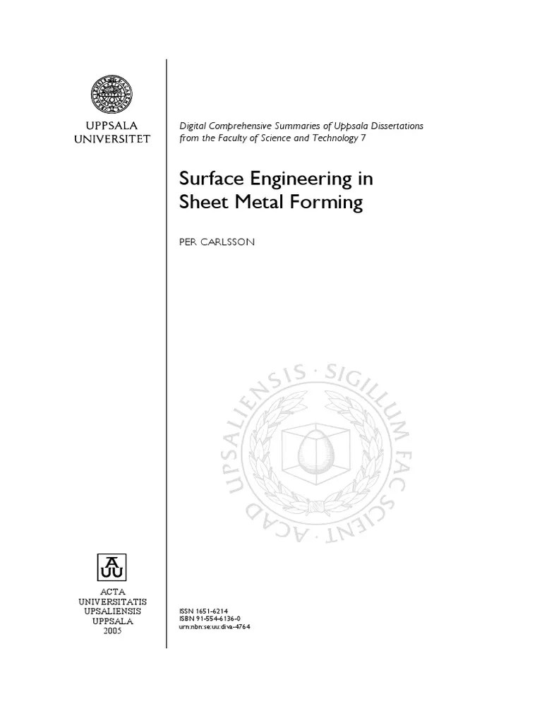 Surface Engineering PDF