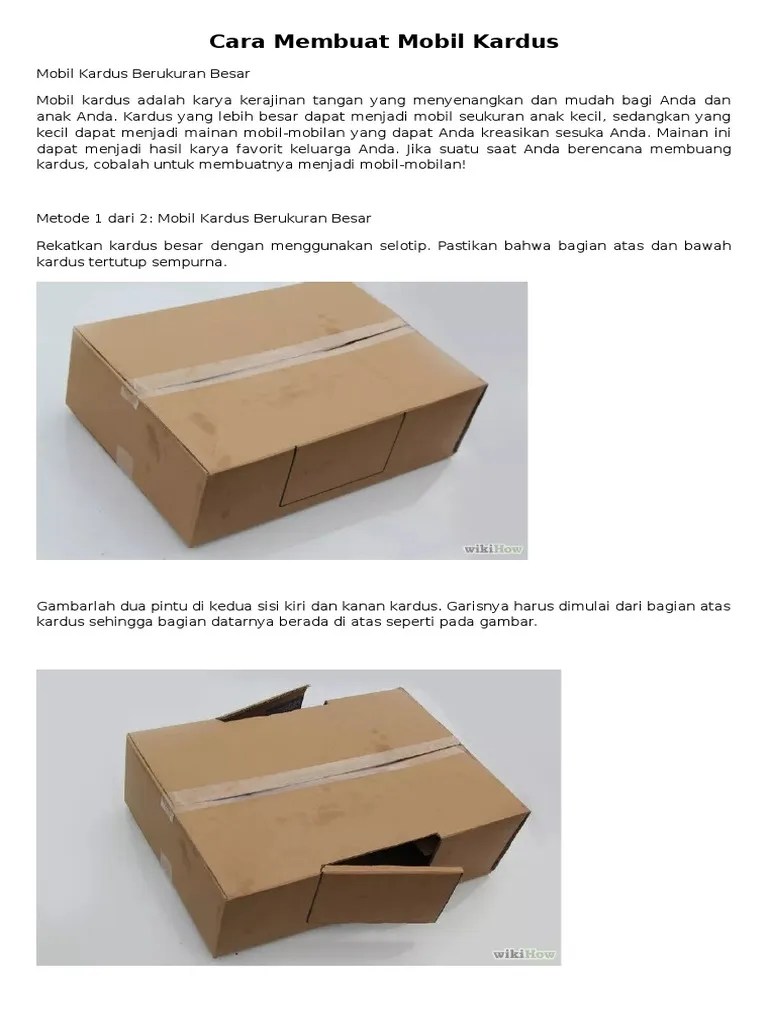 100+ Gambar Mobil Dari Kardus Gratis - Gambar Mobil