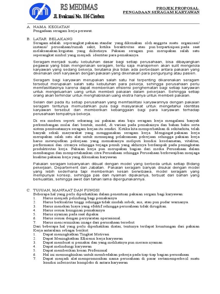 Contoh Proposal Pengajuan Dana Pembuatan Seragam – Python