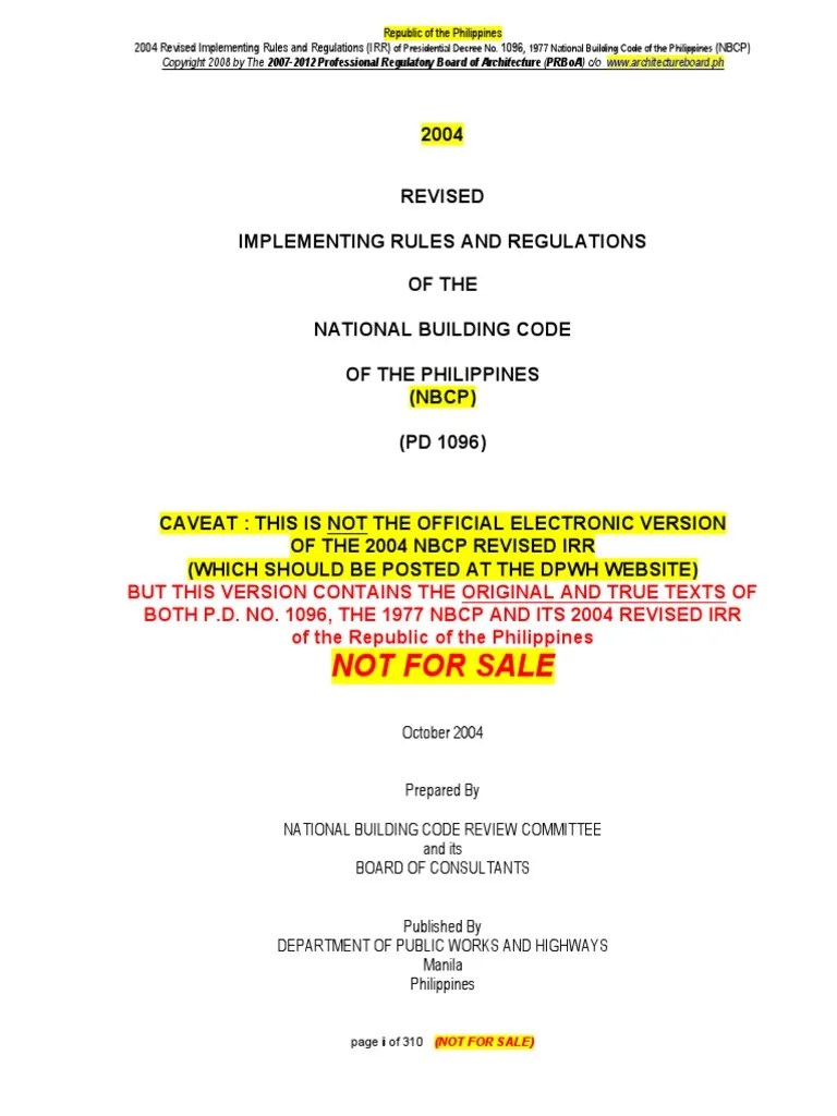 National Building Code Of The Philippines 2011 Pdf Free Download treetrak