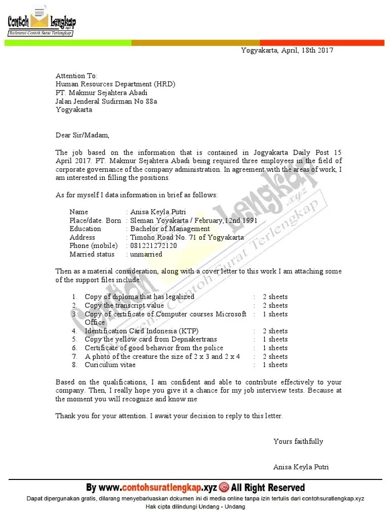 Contoh Surat Balasan Dalam Bahasa Inggris Dan Artinya - Home Design Studio