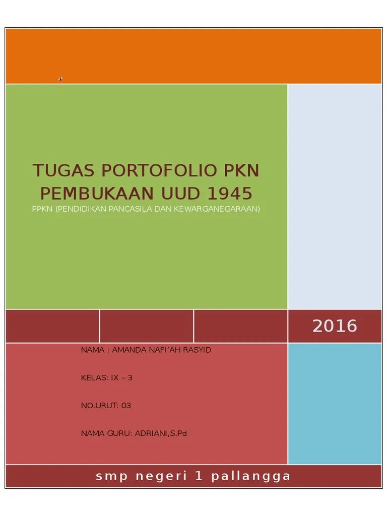 4 Alinea Pembukaan Uud 1945