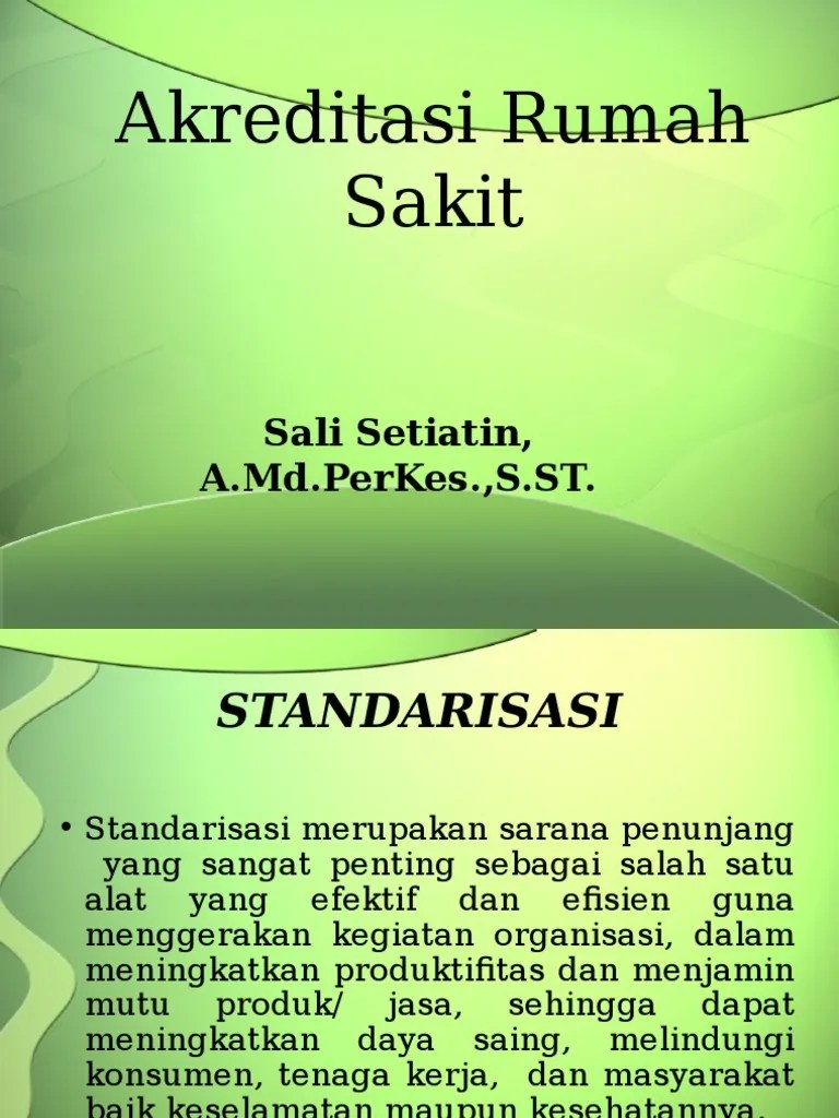 AKREDITASI RUMAH SAKIT.ppt