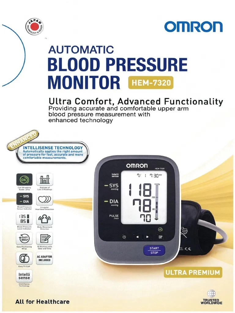 Omron Hem 7320 | PDF