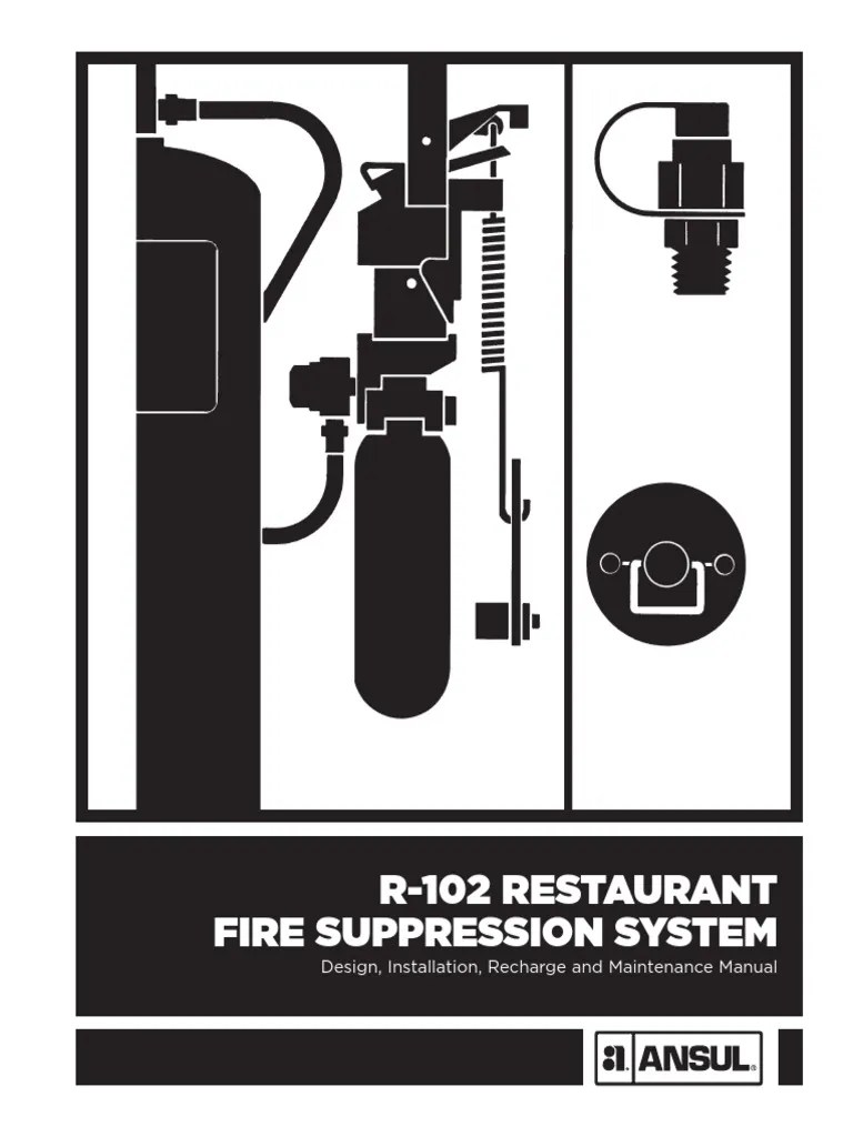 R102 Restaurant Fire Suppression System Design, Installation
