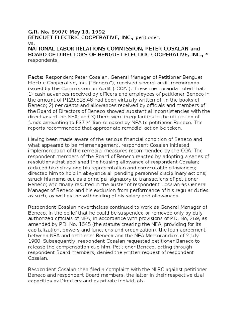 Board Members Held Liable Alongside Electric Cooperative for Unlawful