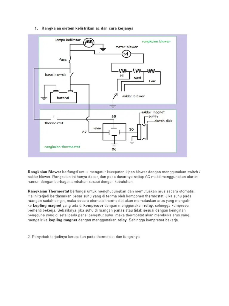 Rangkaian Kelistrikan Ac | PDF