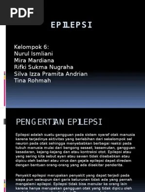 Epilepsi | PDF