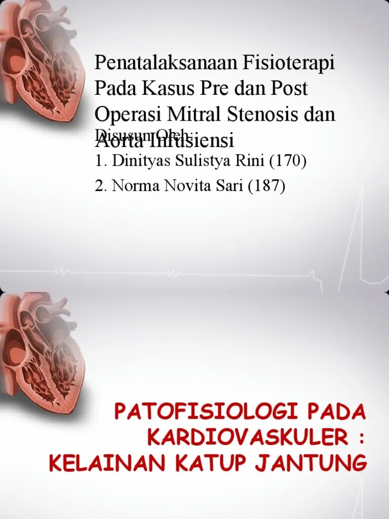 300582391 216779314 Askep Kelainan Katup Jantung Ppt