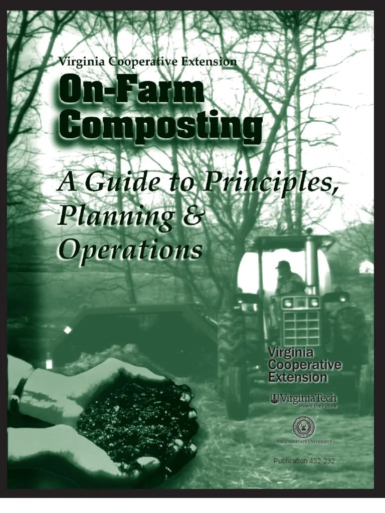 OnFarm Composting A Guide PDF Compost