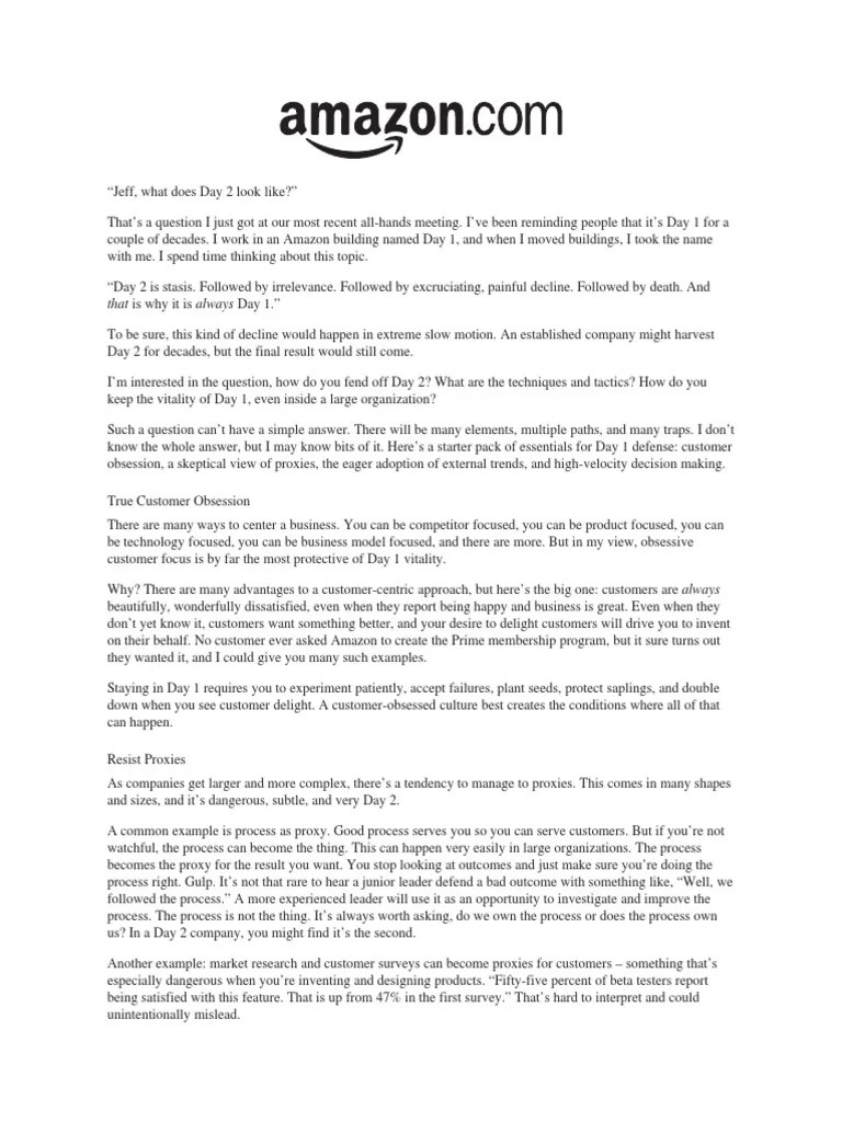 Amazon 2016 Letter to Shareholders Artificial Intelligence