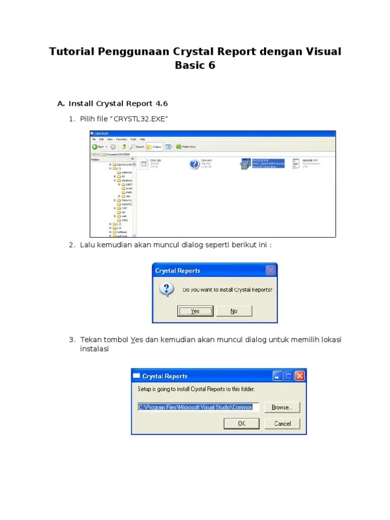 Cara Membuat Struk Penjualan Dengan Crystal Report