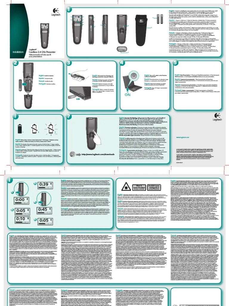 Logitech RRB5 Nature Presentation Remote