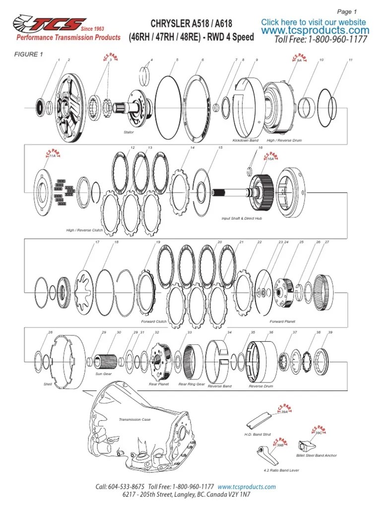 TCS 518-618!46!47RH 48RE Transmission Schematic Parts Nov2012 1