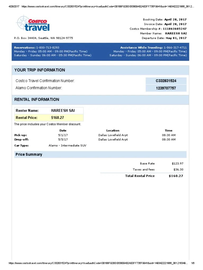 Car Alamo Dal Car Rental Debit Card