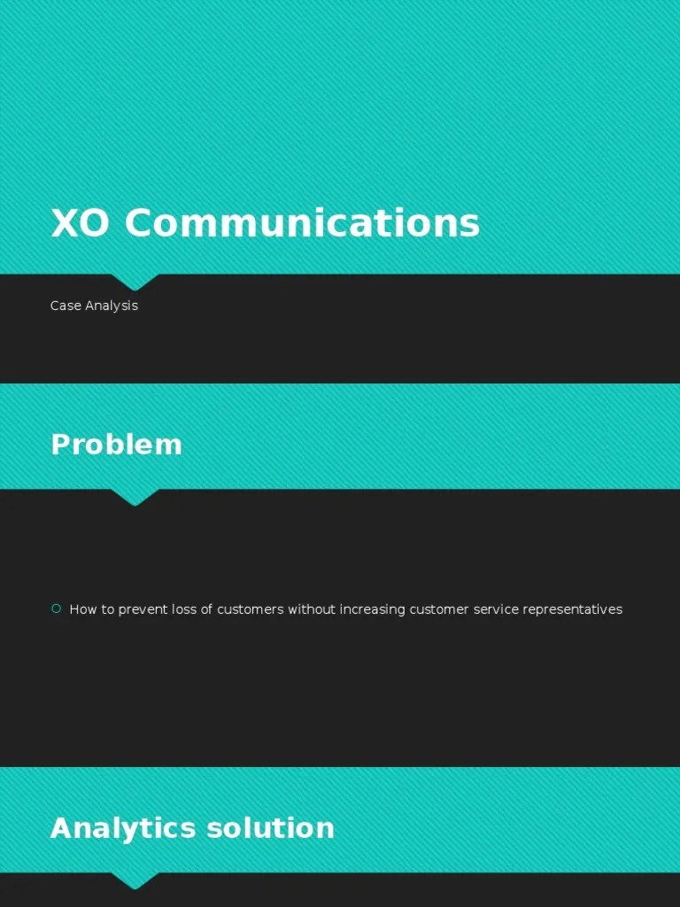 XO Communications Case PDF