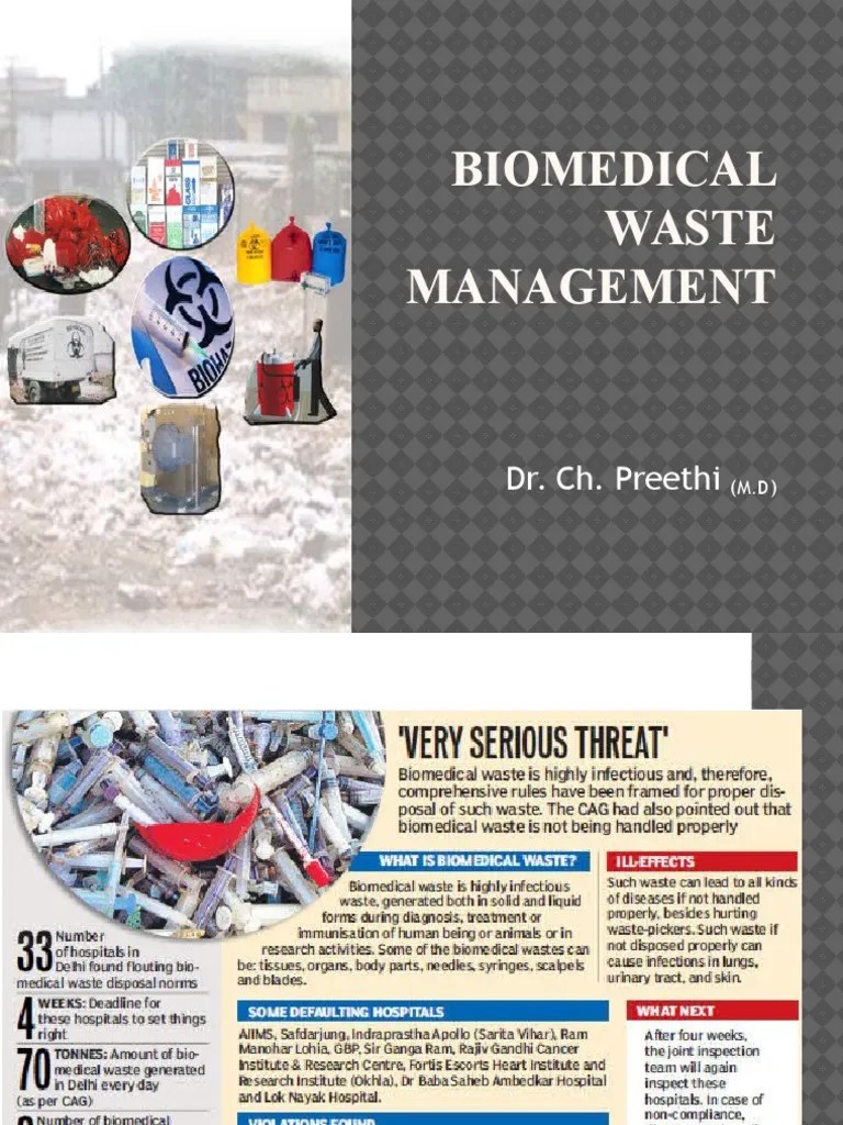 Biomedical Waste Management Download Infection Public Health