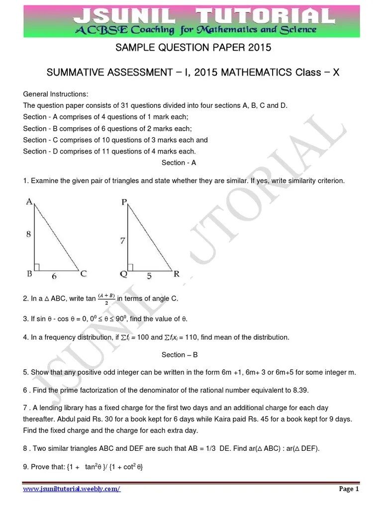 class10cbsesamplepapermathematicsforsa1sep2015__2.pdf Area