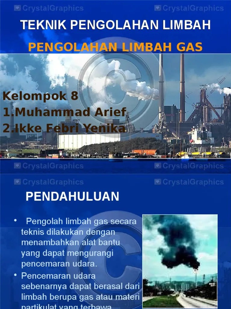 Pengolahan Limbah Gas | PDF