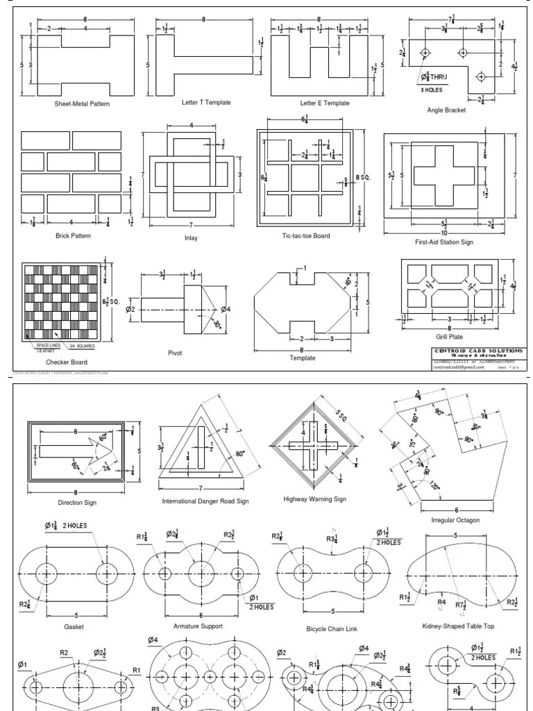 AutoCAD Training Exercises_rev22092016 Renault Sports