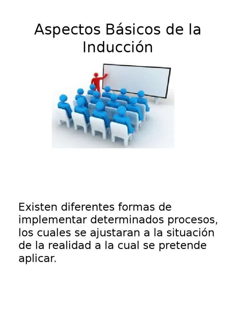 Aspectos Básicos de la Inducción.pptx