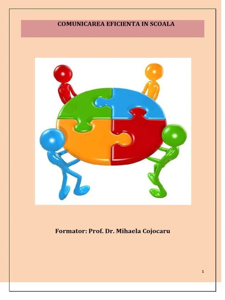 Comunicare Eficienta in Scoala Curs PDF