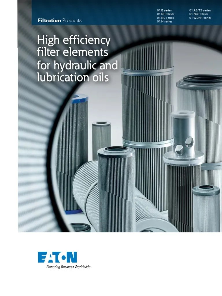 Eaton Filter Elements Overview Brochure US LowRes Filtration