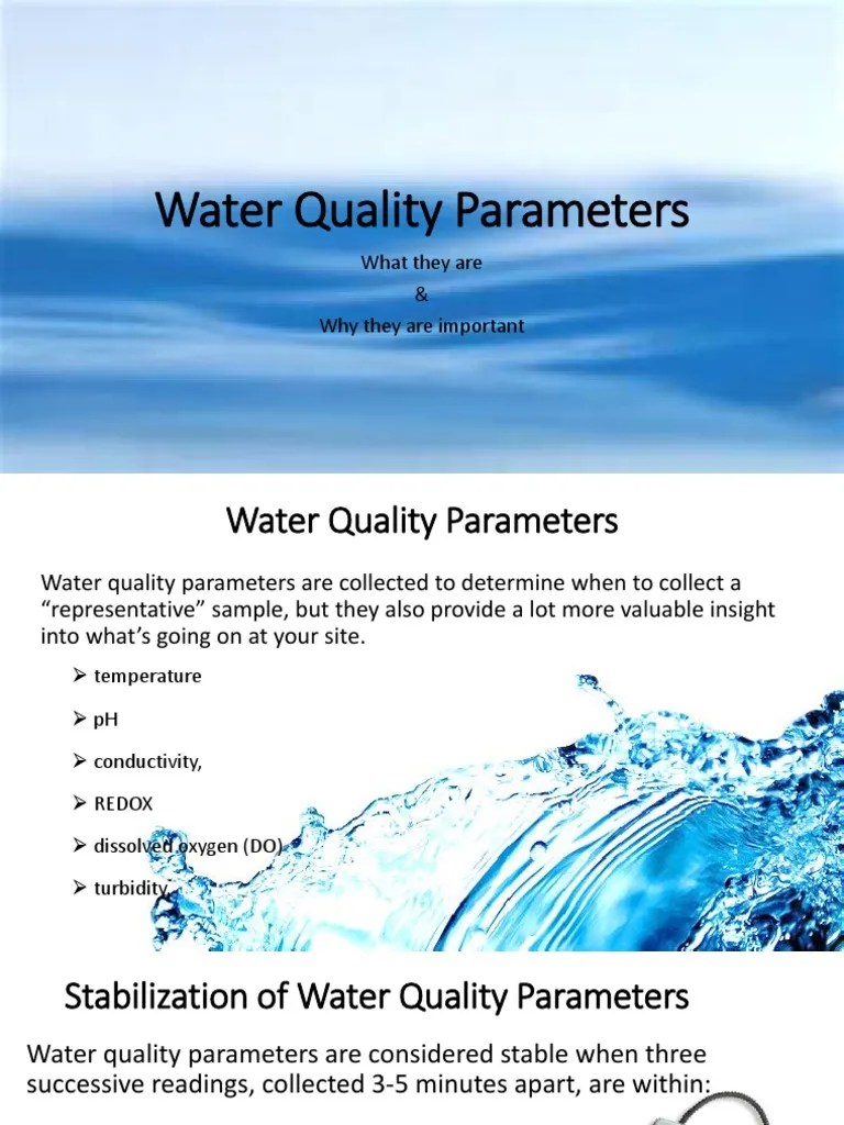 Water_Quality_Parameters.pdf Redox Solubility Free 30day Trial