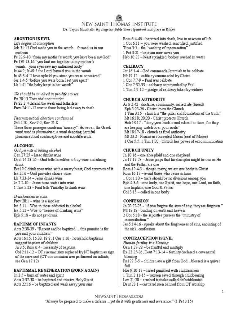 nsticatholicbiblecheatsheet.pdf Mary, Mother Of Jesus Saint Peter