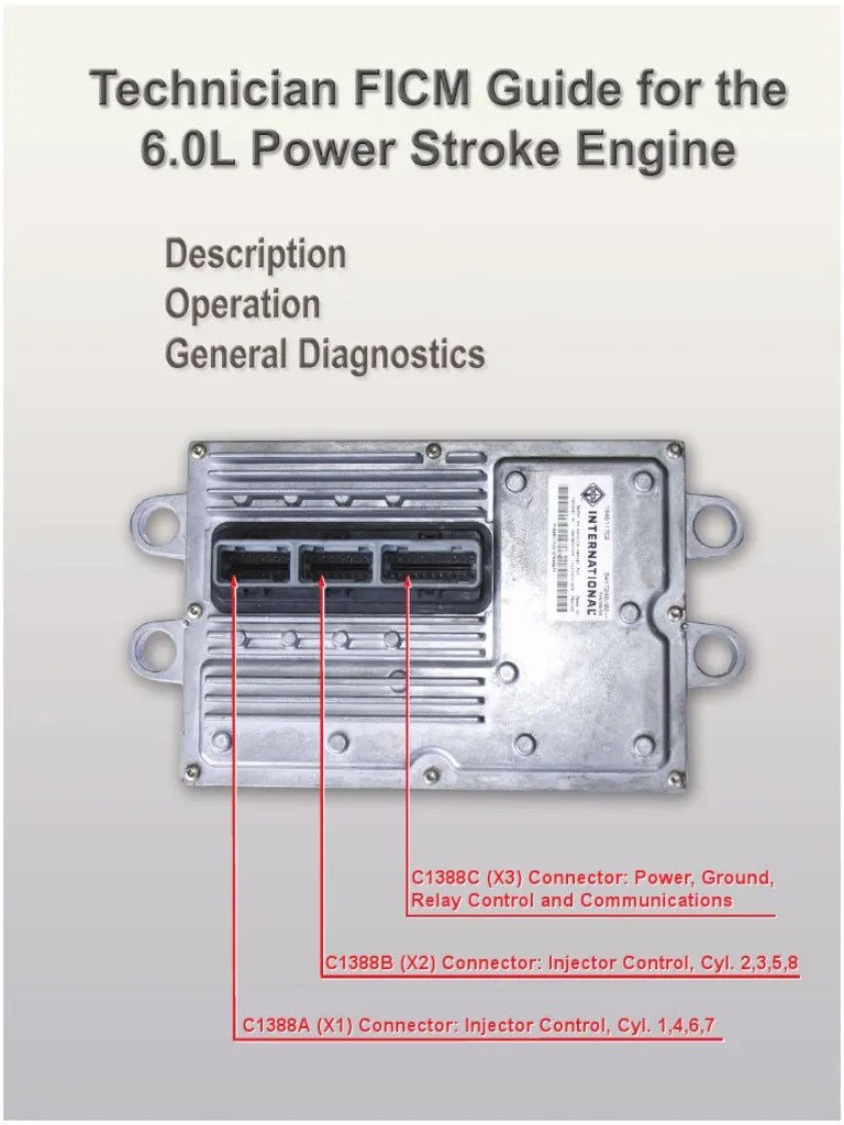 6.0LFuelInjectionControlModuleTechGuide.pdf Fuel Injection Ignition System