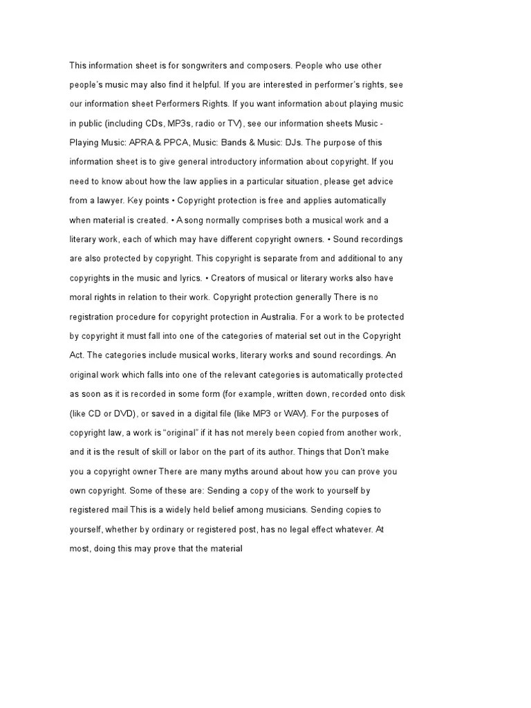 Music Copyright Notice Template (1)