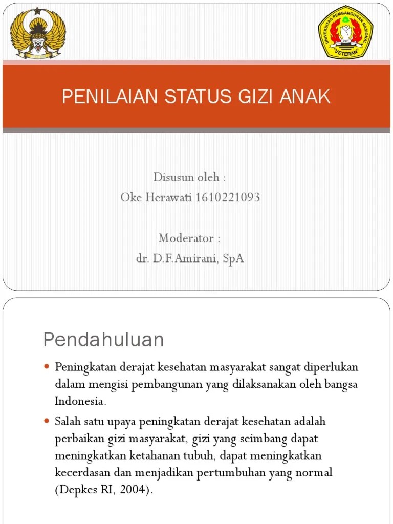 Penilaian Status Gizi PDF