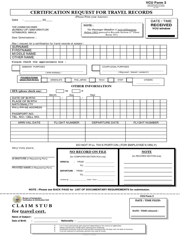 TRAVEL RECORDS Form Revised.pdf Identity Document