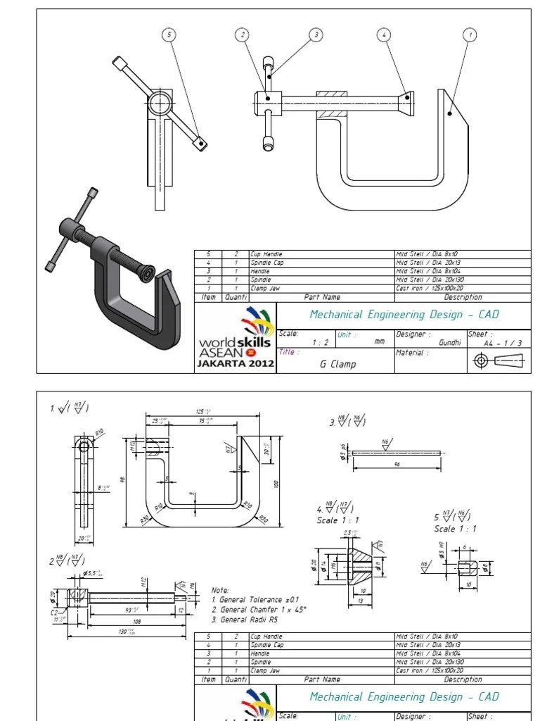 G Clamp Engineering Science And Technology