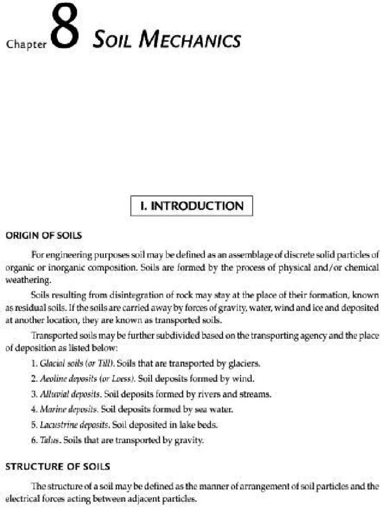 Soil Mechanics MCQs PDF