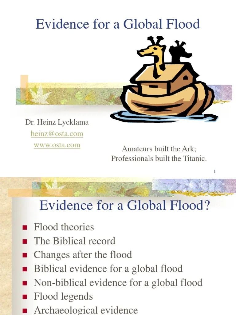Flood | PDF | Genesis Flood Narrative | Noah's Ark
