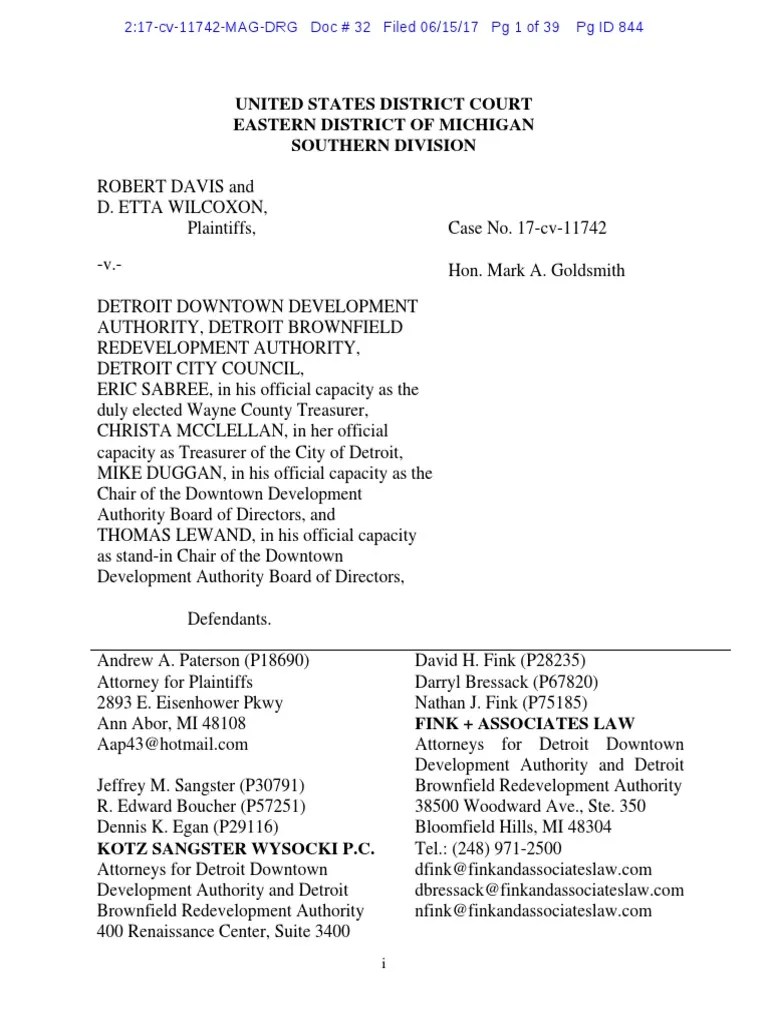 Motion to Dismiss Federal Rules Of Civil Procedure Lawsuit