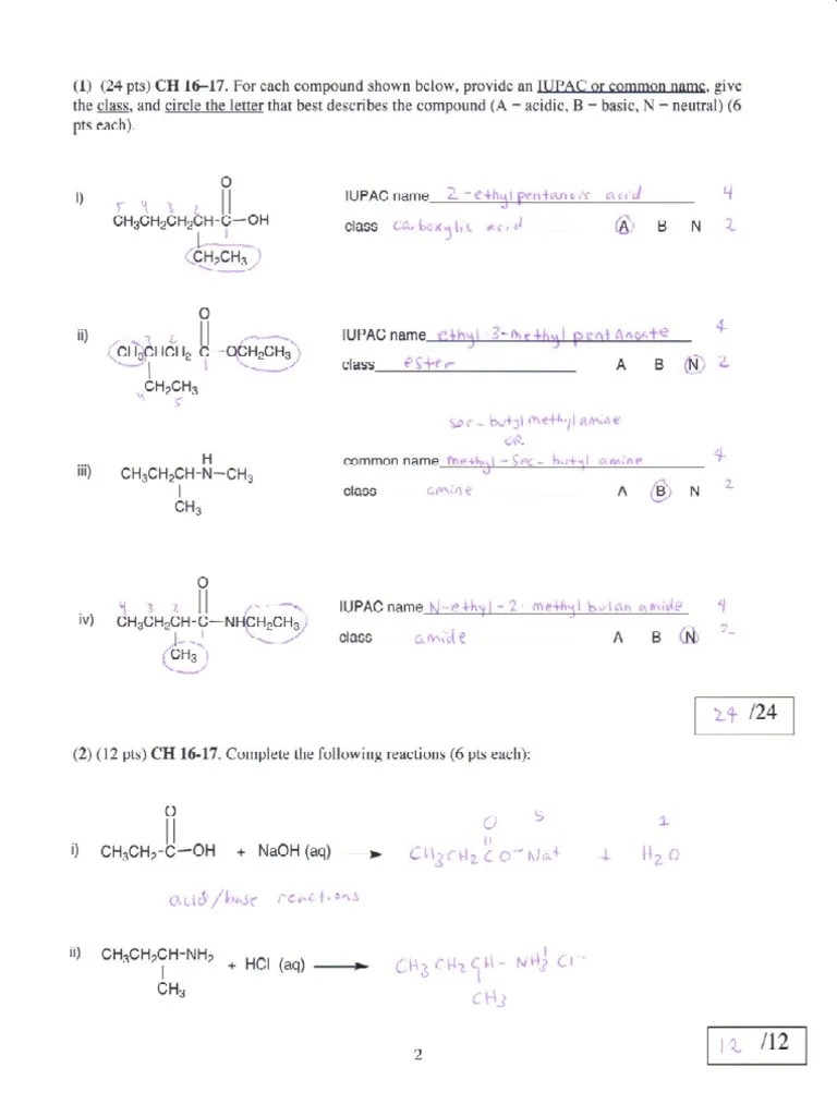 Organic Chemistry Worksheet Carbohydrates Atoms