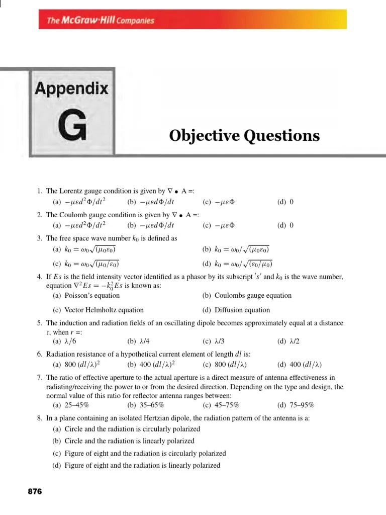 Antenna and Wave Propagation J D Kraus 4th Ed PDF Antenna (Radio