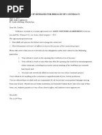 2011.06.01 - Demand Letter | Negligence | Misrepresentation