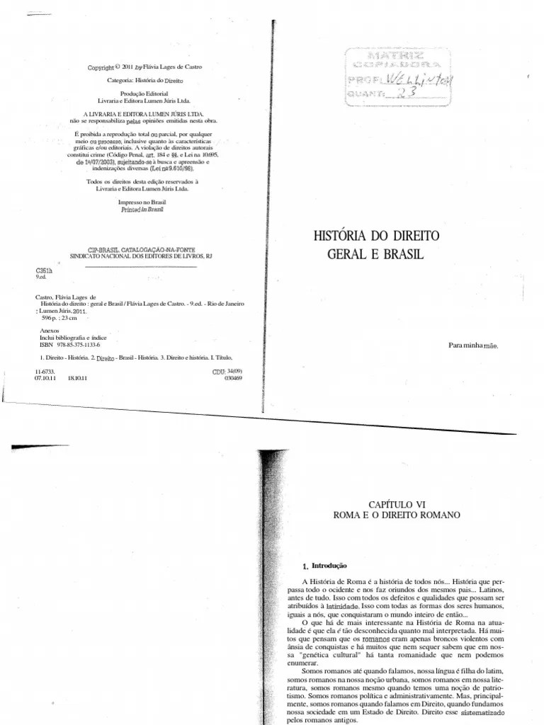 ROMA E O DIREITO ROMANO PDF.pdf Lei Romana Roma Antiga