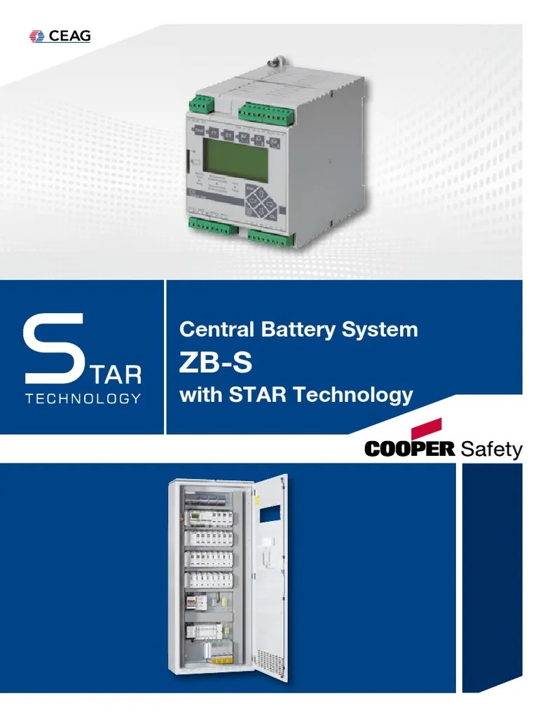 Cooper Ceag Resource Central Battery System Zb s | Direct Current