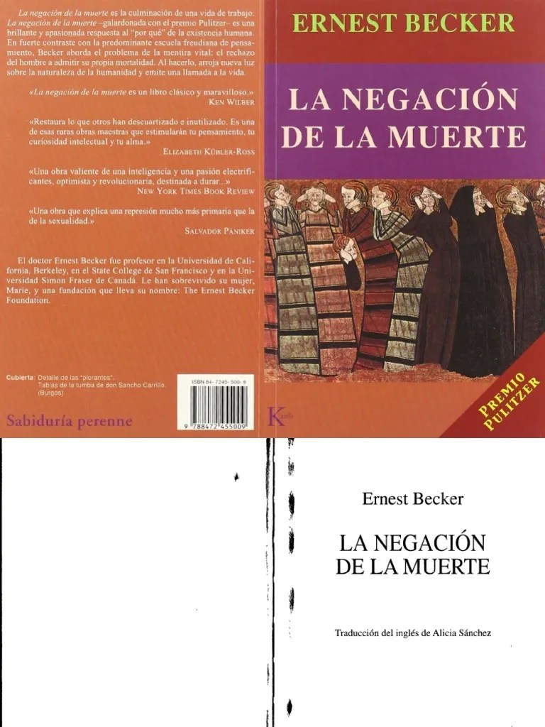 Becker, Ernest La Negación de la Muerte.pdf