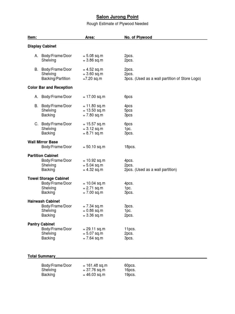 Salon Jurong Point PDF