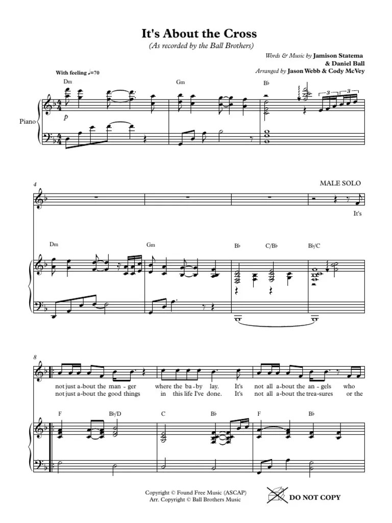 It S About The Cross PDF Entertainment (General)