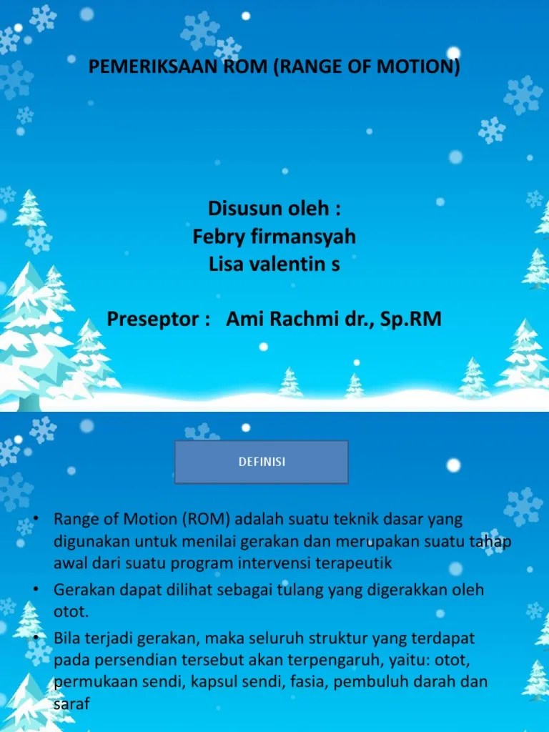 Pemeriksaan Rehabilitasi Medik | PDF