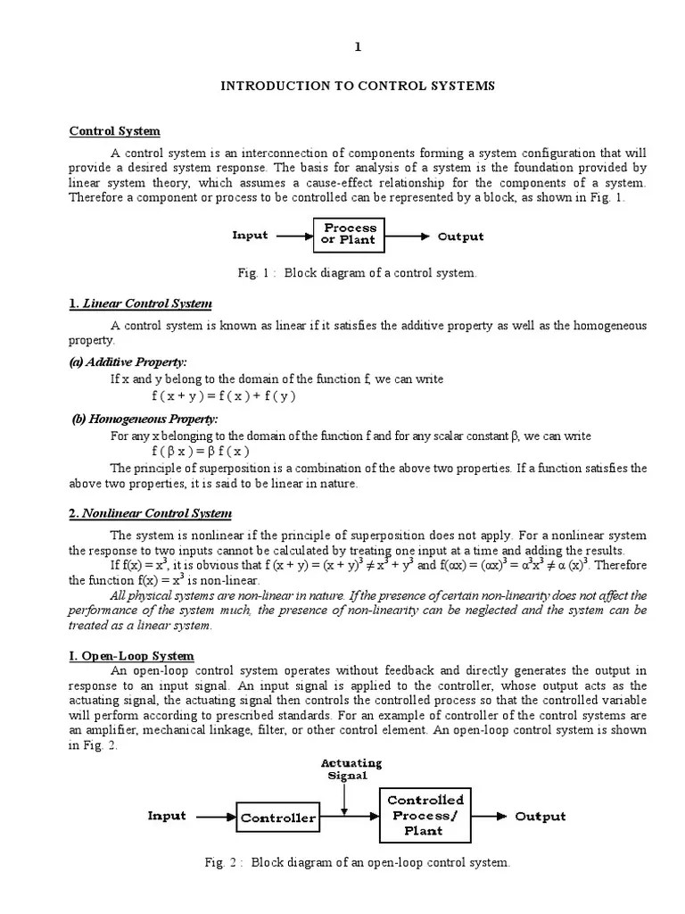 Introduction to Linear Control System.pdf Control Theory Control System